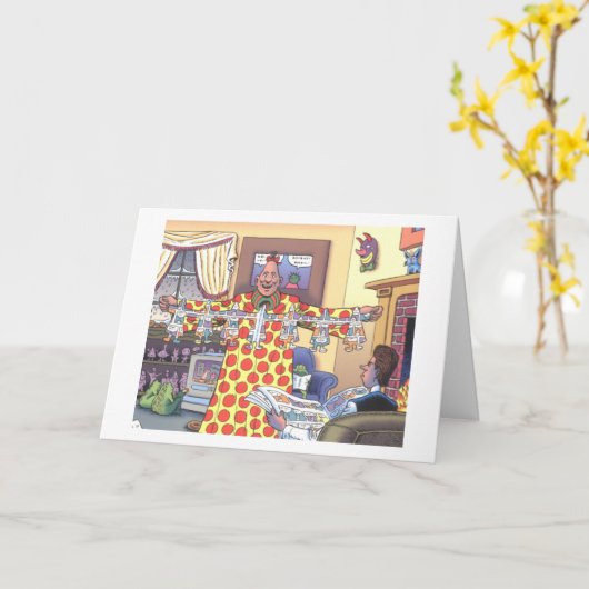 誕生日カード#2 カード (黄色い花)