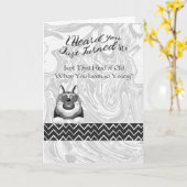 誕生日カード（80歳男女） カード (黄色い花)