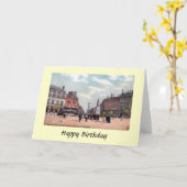 誕生日カード – Barrow-in-Furness, Cumbria カード (黄色い花)