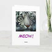 誕生日カード： Cat誕生日カード カード (裏面)