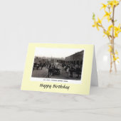 誕生日カード – Guinness Berley、Dublin カード (黄色い花)