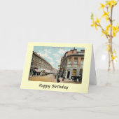 誕生日カード – Putney,ロンドン カード (黄色い花)