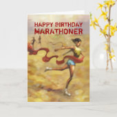 誕生日カード – Red Ribbon カード (黄色い花)