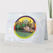 誕生日カード | Sequin Waves, Sydney Australia カード (裏面)