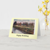 誕生日カード – Taunton, Somerset. カード (黄色い花)