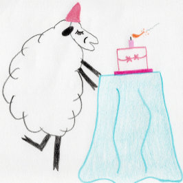 誕生日カード – Wishing Ewe aハッピーバースデー カード