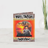 誕生日カードDJ カード (正面)