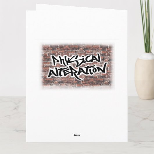 誕生日カードDJ カード (裏面)