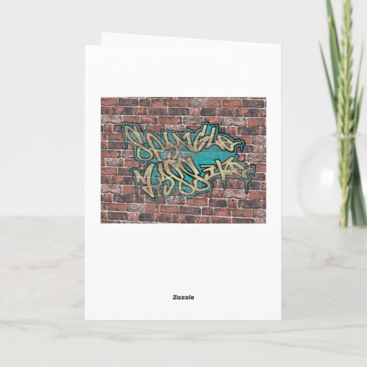 誕生日カードDJ カード (裏面)