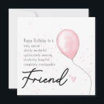 誕生日カードfor Friend - soul sister 招待状<br><div class="desc">私たちの"Soul Sister誕生日カード" – あなたの魂に妹を好む祝その特別な友達の誕生日に理想的な方法を紹介す感じる。この誕生日カードは、心の気持ちを念頭に置いて設計され、あなたの友人、あなたの魂の妹と共有する深いと意味のあるつながりを認める。友情を超えた絆への賛辞であり、特別な日にハートをtouchすることは確実である。「ソウルシスター誕生日カード」は温エレガントかいデザインを備え、感謝と愛を伝えるのに最適。その中には、共有された思い出の思い出を思い出す書か、人生で思い出を持った感謝の気持ちなど、個人のメッセージに対する十分な宇宙が見え表現る。プレミアム素材を使ったクラフトカードは絶妙に見えるだけでなく、実質感じで充実した外観を高品質持つ。あなたの魂の妹が大切にしてくれるのは、あなたの永続的な友情と姉妹のつながりの明確な印である。何年もソウル・シスターだったか、友情が最近本当に特別なものへと花開いたか祝ら、このカードは彼らの誕生日と愛を示す究極の方法である。今日の「ソウル・シスター・誕生日・カード」を注文し、あなたの友人の特別な日をさらに特別なものにする！</div>