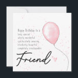 誕生日カードfor Friend - soul sister 招待状<br><div class="desc">私たちの"Soul Sister誕生日カード" – あなたの魂に妹を好む祝その特別な友達の誕生日に理想的な方法を紹介す感じる。この誕生日カードは、心の気持ちを念頭に置いて設計され、あなたの友人、あなたの魂の妹と共有する深いと意味のあるつながりを認める。友情を超えた絆への賛辞であり、特別な日にハートをtouchすることは確実である。「ソウルシスター誕生日カード」は温エレガントかいデザインを備え、感謝と愛を伝えるのに最適。その中には、共有された思い出の思い出を思い出す書か、人生で思い出を持った感謝の気持ちなど、個人のメッセージに対する十分な宇宙が見え表現る。プレミアム素材を使ったクラフトカードは絶妙に見えるだけでなく、実質感じで充実した外観を高品質持つ。あなたの魂の妹が大切にしてくれるのは、あなたの永続的な友情と姉妹のつながりの明確な印である。何年もソウル・シスターだったか、友情が最近本当に特別なものへと花開いたか祝ら、このカードは彼らの誕生日と愛を示す究極の方法である。今日の「ソウル・シスター・誕生日・カード」を注文し、あなたの友人の特別な日をさらに特別なものにする！</div>
