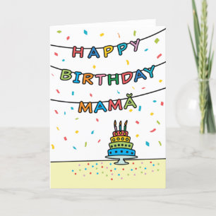 誕生日カードfor Mambia カード