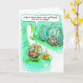 誕生日カードfor Runner – テーパリングマウス カード (黄色い花)