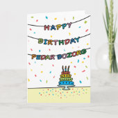 誕生日カードPedar Bozorg カード (正面)