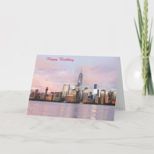 誕生日カードUSA カード (正面)