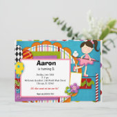 誕生日カーニバル 招待状 (スタンド正面)