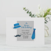 誕生日ガイ招待状 招待状 (スタンド正面)