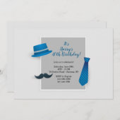 誕生日ガイ招待状 招待状 (正面/裏面)