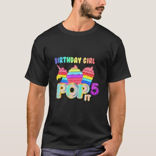 誕生日ガポップ・アートのールIt 5 Tシャツ (正面)