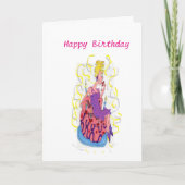 誕生日ガル/サール カード (正面)