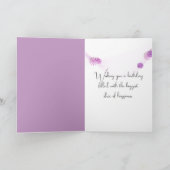 誕生日ガーデンブレックファストマフィン カード (内部)