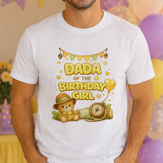 誕生日ガールのパパ メンズTシャツ Tシャツ