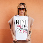 誕生日ガールのミミカスタムマッチングファミリー Tシャツ<br><div class="desc">誕生日ガールのミミカスタム家族のマッチングシャツのバースデースクワッパーソナライズされたトシャツは、あなたの小さな女の子の誕生日パーティーに最適だ!私たちパーソナライズされたの家族の一致する誕生日の分隊のシャツは、任意の誕生日パーティーのイベントに最適である。彼らは会話の始素晴らし手となるだけでなく、彼らはまた、素晴らしい写真の機会を持っていることを確認するだろう!</div>