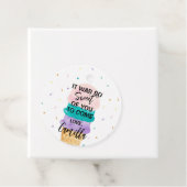 誕生日ガールアイスクリームコーンパーティー フェイバータグ (インサイチュ)