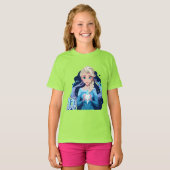 誕生日ガールアット11 Tシャツ (正面フル)