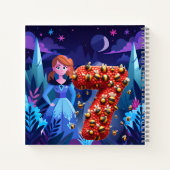 誕生日ガールアット7 ノートブック (裏面)