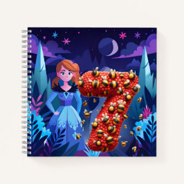 誕生日ガールアット7 ノートブック