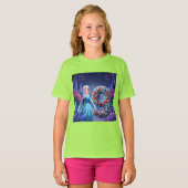 誕生日ガールアット9 Tシャツ (正面フル)