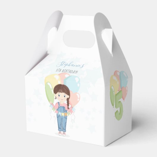 誕生日ガールインオーバーールズブルネット フェイバーボックス (裏面サイド)