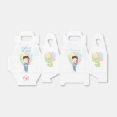 誕生日ガールインオーバーールズブルネット フェイバーボックス (折り畳みなし)