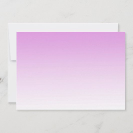 誕生日ガールウィンターオネダーランド招待 招待状 (裏面)