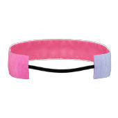 誕生日ガールウォーターカラーレインボーエラスティックヘッドバンド アスレチックヘッドバンド (裏面)