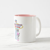 誕生日ガールオブフェイブルラスベガスSHOWGIRLマグカップ ツートーンマグカップ (正面右)