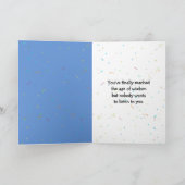 誕生日ガールオンパーティー カード (内部)