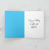 誕生日ガールショッピング カード (内部)