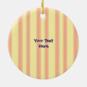 誕生日ガールスターキュートカスタマイズ可能オーナメント セラミックオーナメント (裏面)