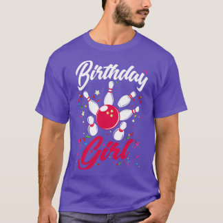 誕生日ガールズボーリング Tシャツ