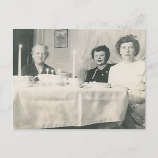 誕生日ガールズポストカード ポストカード (正面)