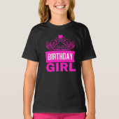 誕生日ガールティアラ Tシャツ (正面)