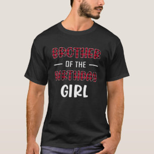 誕生日ガールバッファロープライドマッチンの兄弟 Tシャツ
