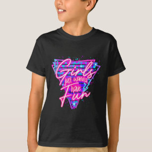 誕生日ガールバースデーパーティー女の子が欲しい Tシャツ