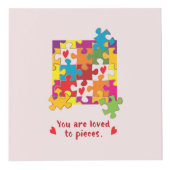 誕生日ガールパズルラブトゥピース フォトキューブ (右)