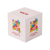 誕生日ガールパズルラブトゥピース フォトキューブ (裏面アングル)