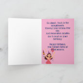 誕生日ガールビーブ有効化 カード (内部)