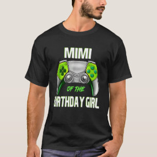 誕生日ガールマッチングファミリービデオGaのMimi Tシャツ
