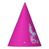 誕生日ガールマーメイドテーマ パーティーハット (左)